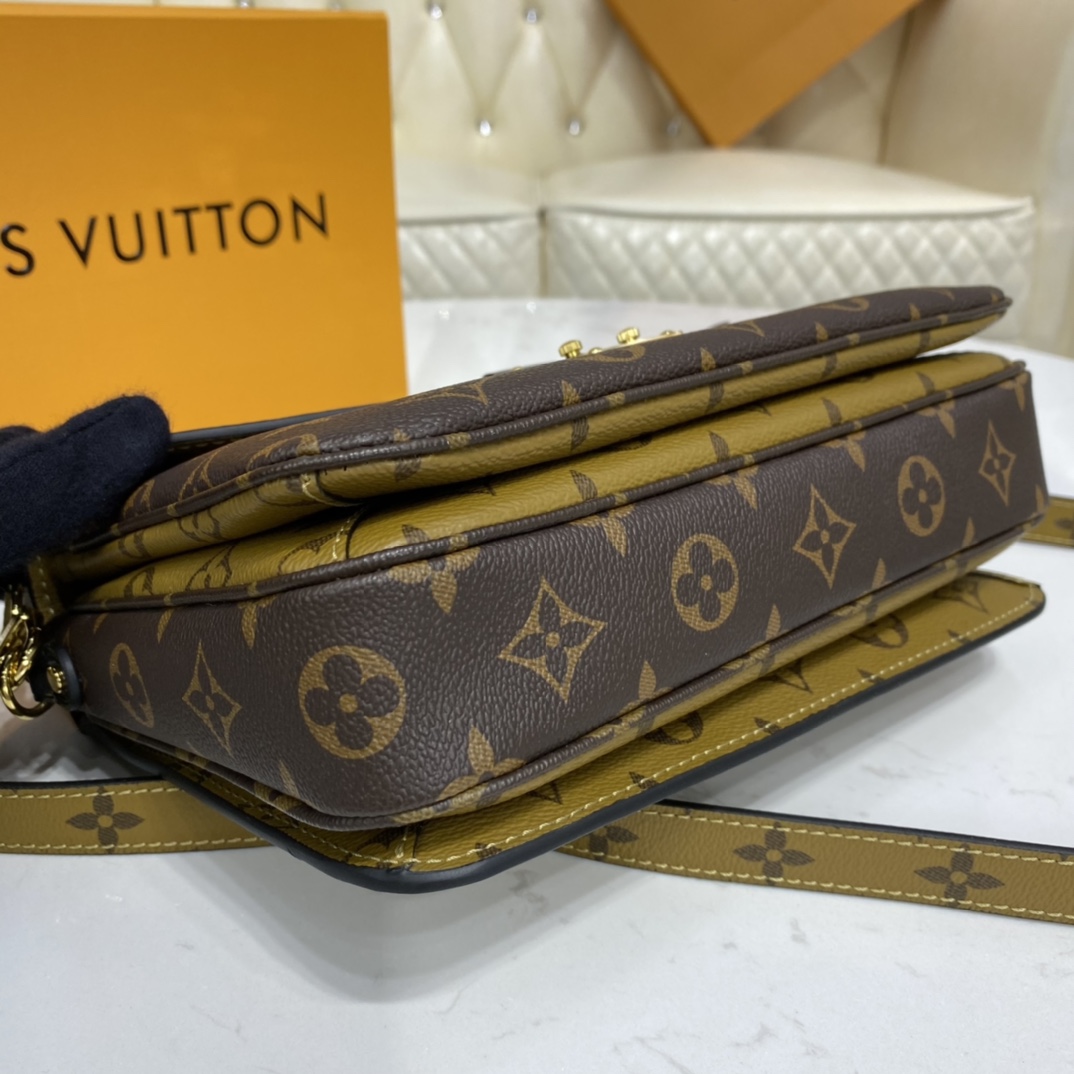 Louis Vuitton POCHETTE METIS Handbag Monogram Reverse M44876 